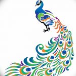 фото рисунок птица хной от 10.11.2017 №040 - drawing a henna bird - tatufoto.com