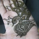фото рисунок птица хной от 10.11.2017 №041 - drawing a henna bird - tatufoto.com