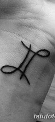 фото тату Близнецы от 28.11.2017 №010 — Tattoo Gemini — tatufoto.com