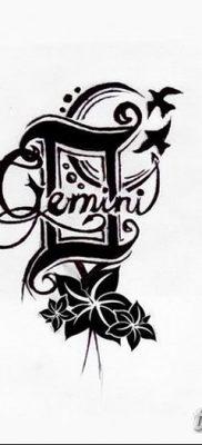 фото тату Близнецы от 28.11.2017 №016 — Tattoo Gemini — tatufoto.com