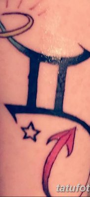 фото тату Близнецы от 28.11.2017 №022 — Tattoo Gemini — tatufoto.com