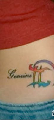 фото тату Близнецы от 28.11.2017 №038 — Tattoo Gemini — tatufoto.com