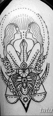 фото тату Близнецы от 28.11.2017 №039 — Tattoo Gemini — tatufoto.com