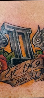 фото тату Близнецы от 28.11.2017 №047 — Tattoo Gemini — tatufoto.com
