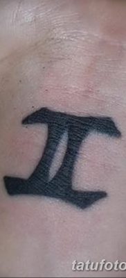 фото тату Близнецы от 28.11.2017 №068 — Tattoo Gemini — tatufoto.com