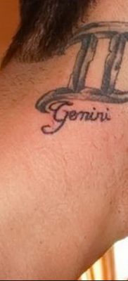 фото тату Близнецы от 28.11.2017 №069 — Tattoo Gemini — tatufoto.com