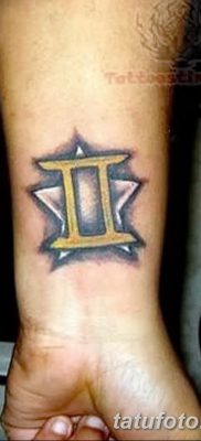фото тату Близнецы от 28.11.2017 №087 — Tattoo Gemini — tatufoto.com