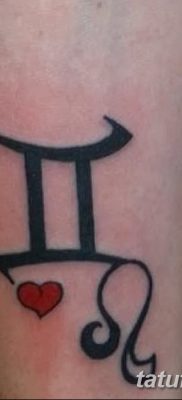 фото тату Близнецы от 28.11.2017 №093 — Tattoo Gemini — tatufoto.com