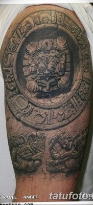 фото тату Майя от 24.11.2017 №004 — Maya tattoo — tattoo-photo.ru