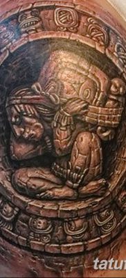 фото тату Майя от 24.11.2017 №017 — Maya tattoo — tattoo-photo.ru