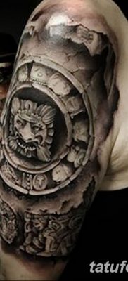 фото тату Майя от 24.11.2017 №021 — Maya tattoo — tattoo-photo.ru