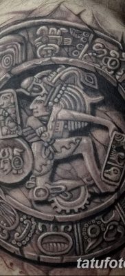 фото тату Майя от 24.11.2017 №025 — Maya tattoo — tattoo-photo.ru