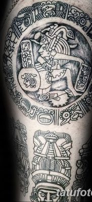 фото тату Майя от 24.11.2017 №034 — Maya tattoo — tattoo-photo.ru