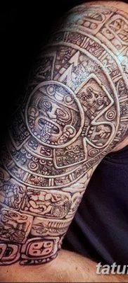 фото тату Майя от 24.11.2017 №042 — Maya tattoo — tattoo-photo.ru