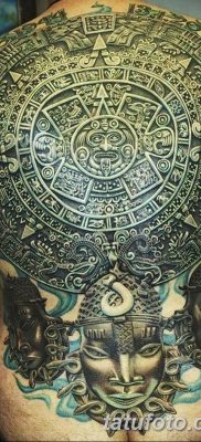 фото тату Майя от 24.11.2017 №047 — Maya tattoo — tattoo-photo.ru