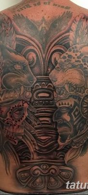 фото тату Майя от 24.11.2017 №079 — Maya tattoo — tattoo-photo.ru