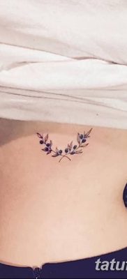 фото тату оливковая ветвь от 13.11.2017 №025 — olive branch tattoo — tatufoto.com