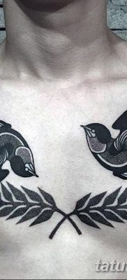 фото тату оливковая ветвь от 13.11.2017 №060 — olive branch tattoo — tatufoto.com