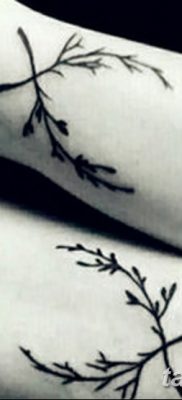 фото тату оливковая ветвь от 13.11.2017 №085 — olive branch tattoo — tatufoto.com
