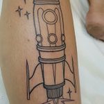 фото тату ракета от 08.11.2017 №012 - tattoo rocket - tatufoto.com
