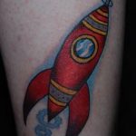 фото тату ракета от 08.11.2017 №013 - tattoo rocket - tatufoto.com