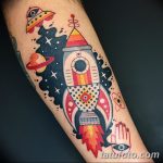 фото тату ракета от 08.11.2017 №030 - tattoo rocket - tatufoto.com