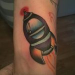 фото тату ракета от 08.11.2017 №034 - tattoo rocket - tatufoto.com