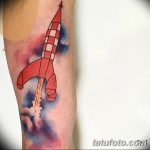 фото тату ракета от 08.11.2017 №042 - tattoo rocket - tatufoto.com
