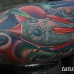 фото тату ракета от 08.11.2017 №049 - tattoo rocket - tatufoto.com