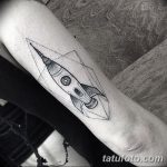 фото тату ракета от 08.11.2017 №071 - tattoo rocket - tatufoto.com