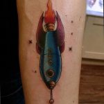 фото тату ракета от 08.11.2017 №104 - tattoo rocket - tatufoto.com