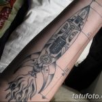 фото тату ракета от 08.11.2017 №116 - tattoo rocket - tatufoto.com