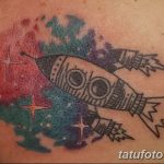 фото тату ракета от 08.11.2017 №117 - tattoo rocket - tatufoto.com