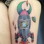фото тату ракета от 08.11.2017 №120 - tattoo rocket - tatufoto.com