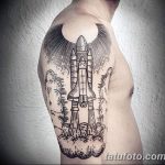 фото тату ракета от 08.11.2017 №126 - tattoo rocket - tatufoto.com