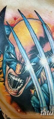 фото тату росомаха от 17.11.2017 №004 — Wolverine tattoo — tatufoto.com