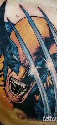 фото тату росомаха от 17.11.2017 №014 — Wolverine tattoo — tatufoto.com