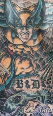 фото тату росомаха от 17.11.2017 №026 — Wolverine tattoo — tatufoto.com