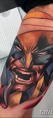 фото тату росомаха от 17.11.2017 №027 — Wolverine tattoo — tatufoto.com