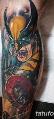 фото тату росомаха от 17.11.2017 №029 — Wolverine tattoo — tatufoto.com