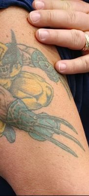 фото тату росомаха от 17.11.2017 №033 — Wolverine tattoo — tatufoto.com