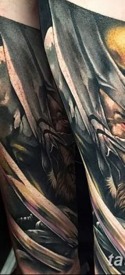 фото тату росомаха от 17.11.2017 №040 — Wolverine tattoo — tatufoto.com