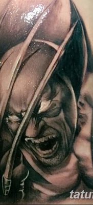 фото тату росомаха от 17.11.2017 №043 — Wolverine tattoo — tatufoto.com