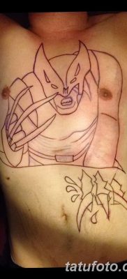 фото тату росомаха от 17.11.2017 №045 — Wolverine tattoo — tatufoto.com