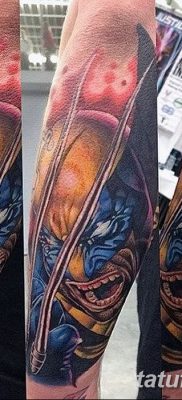 фото тату росомаха от 17.11.2017 №048 — Wolverine tattoo — tatufoto.com