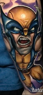 фото тату росомаха от 17.11.2017 №049 — Wolverine tattoo — tatufoto.com