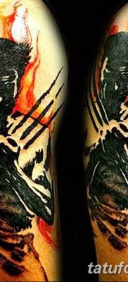 фото тату росомаха от 17.11.2017 №050 — Wolverine tattoo — tatufoto.com