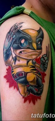 фото тату росомаха от 17.11.2017 №051 — Wolverine tattoo — tatufoto.com