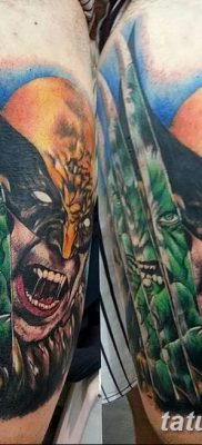 фото тату росомаха от 17.11.2017 №053 — Wolverine tattoo — tatufoto.com