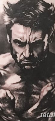 фото тату росомаха от 17.11.2017 №055 — Wolverine tattoo — tatufoto.com